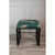 2020s Scalamandre Maison by Port 68 Medallion Black with Leaping Cheetah Evergreen Single Bench For Sale - Image 5 of 10