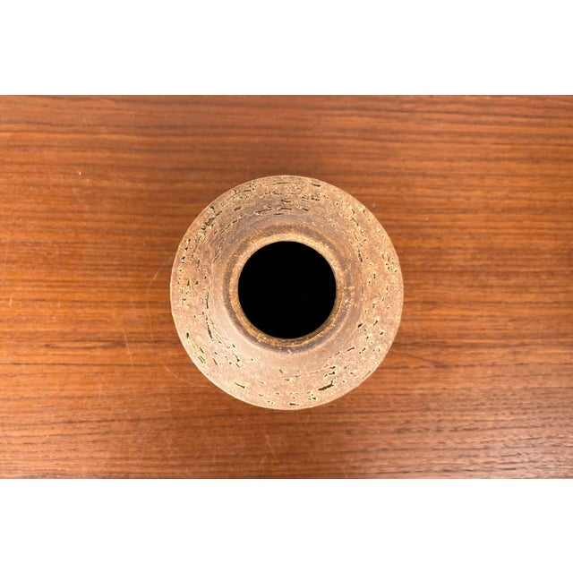 1960s Mid-Century Modern West German Pottery WGP Vase from Ü-Keramik Übelacker, 1960s For Sale - Image 5 of 11