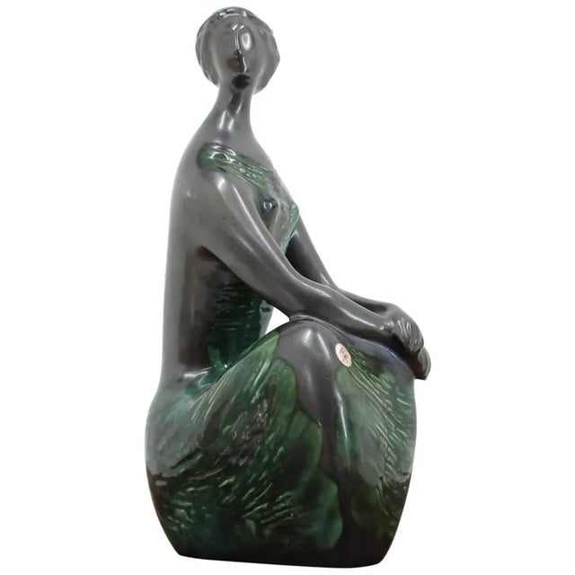 Mid-Century Sculpture by Jitka Forejtova for Keramos, 1960s For Sale - Image 8 of 8