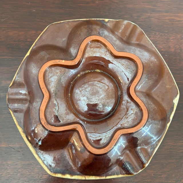 Vintage Mid-Century Modern Studio Pottery Ashtray For Sale - Image 14 of 15