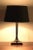 Wonderful English bakelite table lamp with a new lamp shade. In good vintage condition. Measurements H. 41 cm; Ø 29 cm. Up...