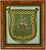 1900 - 1909 Antique English Firescreen Burl Wool Frame For Sale - Image 5 of 5
