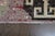 Colorful Pink Brown Red Runner Rug Vintage Turkish Oushak Wool Handmade Runner For Sale - Image 9 of 11