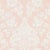 Sample - Schumacher Simone Damask Wallpaper in Blush For Sale