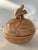 Vintage Mid Century Ceramic Squirrel and Nut Catchall For Sale - Image 4 of 9
