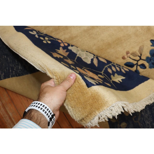 Pictorial Antique Chinese Rug For Sale - Image 13 of 18