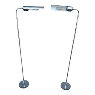 Vintage Floor Lamps - a Pair For Sale