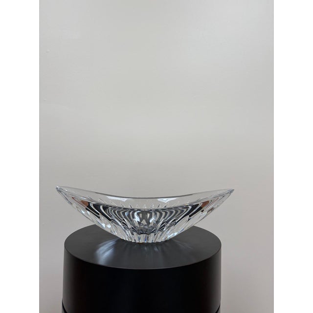 Large Vintage Baccarat Cut Crystal Centerpiece Bowl For Sale - Image 15 of 16