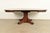 Wood Stickley Brothers Antique Mission Oak Arts & Crafts Pedestal Extension Dining Table, Newly Refinished For Sale - Image 7 of 15