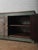 Distressed Turquoise Sideboard With Interior Shelving For Sale - Image 4 of 6