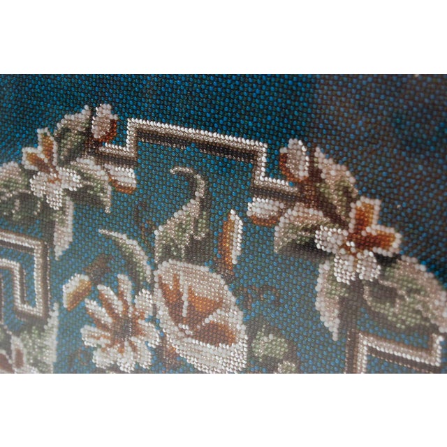 Mid 19th Century Pair of Framed Victorian Beadwork For Sale In New York - Image 6 of 6