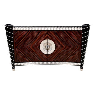 Vintage Wooden Sideboard, 1980s For Sale