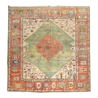 Traditional Turkish Rug, 8'1'' X 9'8'' For Sale