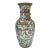 Mid 19th Century Canton Famille Rose Mandarin Vase, Fluted Body and Castellated Top, Ca. 1840 For Sale - Image 5 of 13