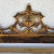 Vintage French Rococo Louis XV Baroque Gold Gilt Metal King Headboard For Sale - Image 9 of 12