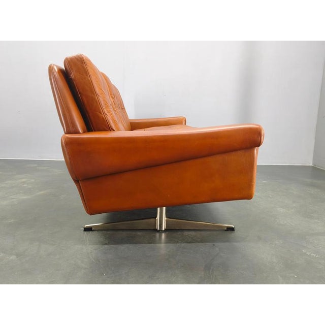 Vintage Danish Leather Sofa by Svend Skipper, 1960s For Sale - Image 18 of 18