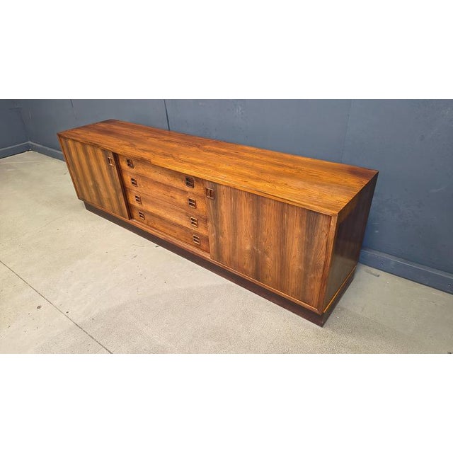 Mid-Century Scandinavian Sideboard from Edmund Jorgensen, 1960s For Sale - Image 10 of 16