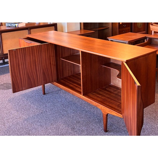 A. H. McIntosh & Co. Ltd. Apartment Size Mid Century Modern Teak Credenza by McIntosh, Uk c.1960 For Sale - Image 4 of 8