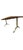 Modern Anthropologie Nemus Dining Table 80” Bronze Legs Natural Live Edge For Sale - Image 3 of 6