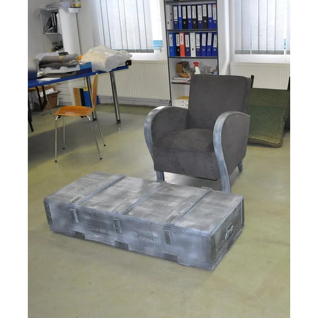 1930s Vintage Art Deco Armchair, 1930s For Sale - Image 5 of 6