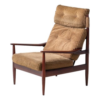 Mustard Lounge Chair from Beka, 1960s For Sale