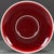 Ceramic 1990s Langyao Red Porcelain Gaiwan Tea Set, Ox‑Blood Red Glaze Teacup With Lid & Saucer For Sale - Image 7 of 9