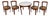 Italian Red Lacquered Wooden Breakfast Table and Chairs by Gianfranco Frattini, 1975, Set of 5 For Sale