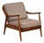 1950s Danish Modern Lounge Chair For Sale