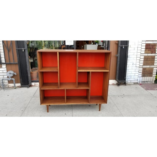 Lori's Custom Wooden Bookcase For Sale - Image 13 of 13