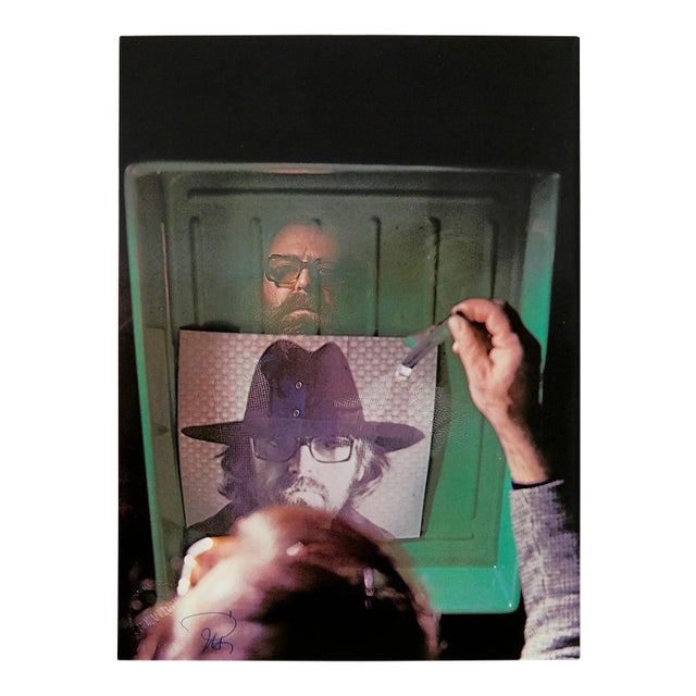 L' Aquario Photolithograph by Michelangelo Pistoletto, 1970s For Sale