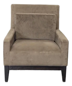 West Elm Brown Lounge Armchair – Modern and Comfortable
