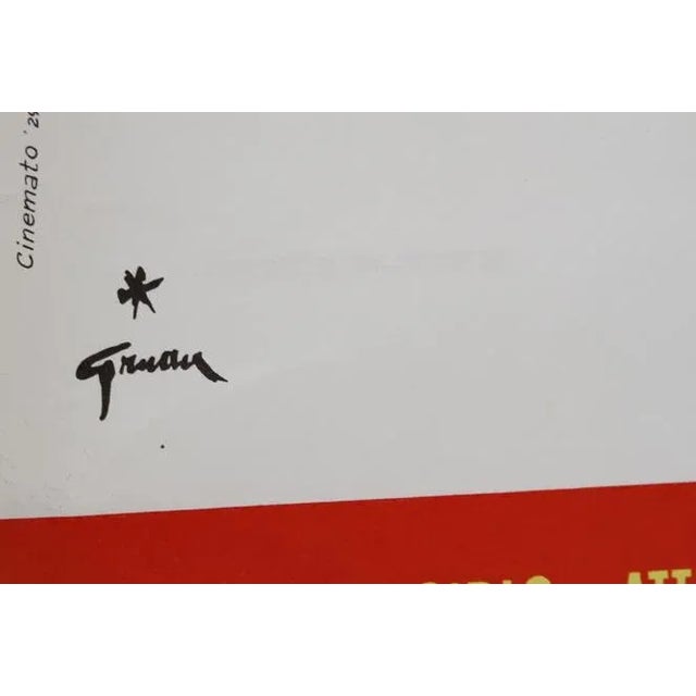 Artist: Rene Gruau, Italian (1909 - 2004) Title: Bal du Moulin Rouge, Paris (Frou Frou) Medium: Lithograph Poster Size: 23...