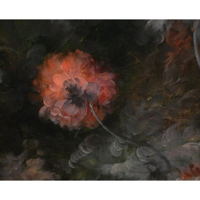 Dutch Artist, Still Life with Floral Spray, Oil Painting, Framed For Sale - Image 12 of 15