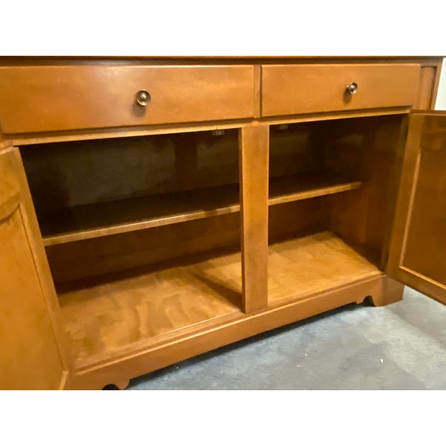 Ethan Allen 1960s Ethan Allen Early American Buffet With Hutch For Sale - Image 4 of 7