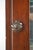 Wood Vintage Mirrored Back Wood Curio Vitrine Cabinet For Sale - Image 7 of 15