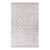 1920s White Gray Geometric Antique Agra Cotton Rug 4' 0"x 6' 7" Handknotted Carpet For Sale