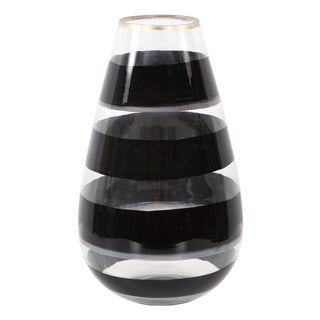Vector Glass Torpedo Vase- Short For Sale
