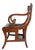 Wood Regency Mahogany Metamorphic Armchair For Sale - Image 7 of 11