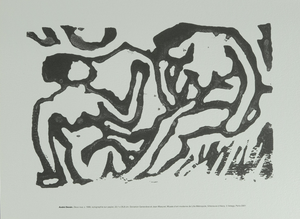 André Derain, Deux nus (Nude), Etching
