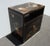 Vintage Chinese Asian Chinoiserie Floral Cabinet ~ Black Lacquered Side Table For Sale - Image 4 of 15