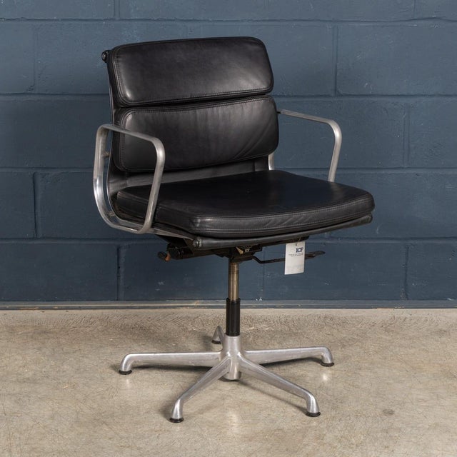 A classic ea217 soft pad chair, one of the most recognisable designs by charles and ray eames, originally introduced in...
