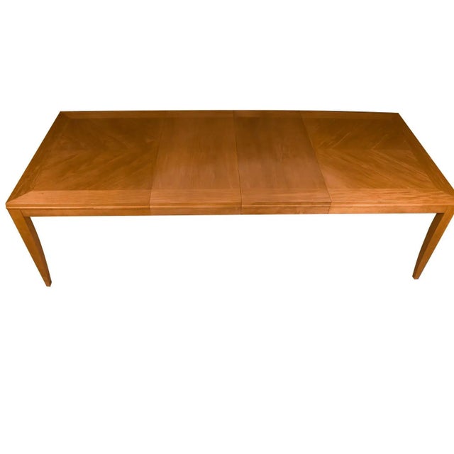 1970s Ethan Allen Dining Table For Sale - Image 4 of 11