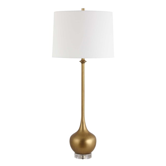 Kenneth Ludwig Chicago Good As Gold Buffet Lamp For Sale - Image 4 of 6
