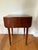 19th Century Sheraton Two Drawer Drop Leaf Side Table Mahogany/Tiger Maple Wood For Sale - Image 4 of 10