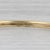 Metal Granulated Dots Bangle 18k Yellow Gold Bracelet 8" 2.5mm Emily Armenta For Sale - Image 7 of 7