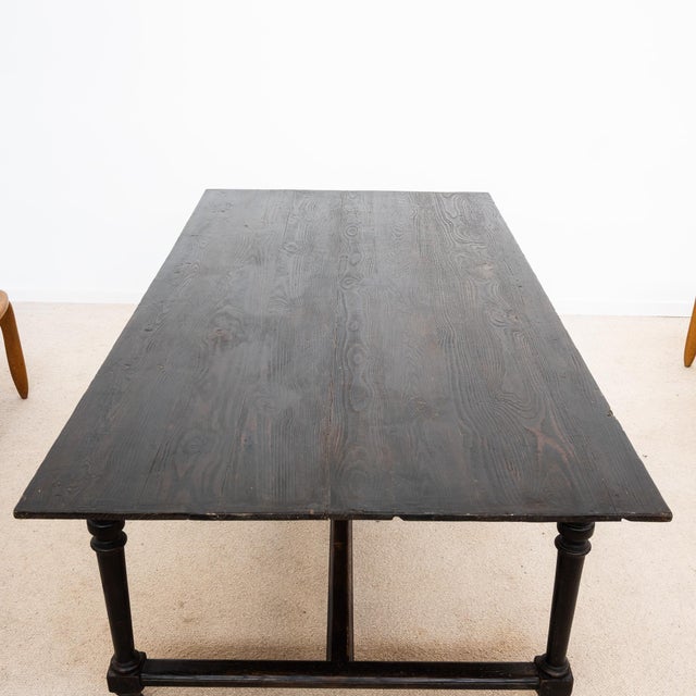 Early 20th Century Antique French Farmhouse Table in Wood, 1900 For Sale - Image 5 of 10