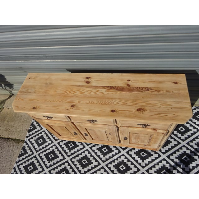 Natural Pine Sideboard, 1980s For Sale - Image 15 of 18