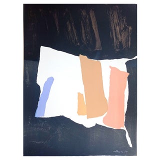 Pierre Pallut, Abstract Composition, 1972, Lithograph For Sale