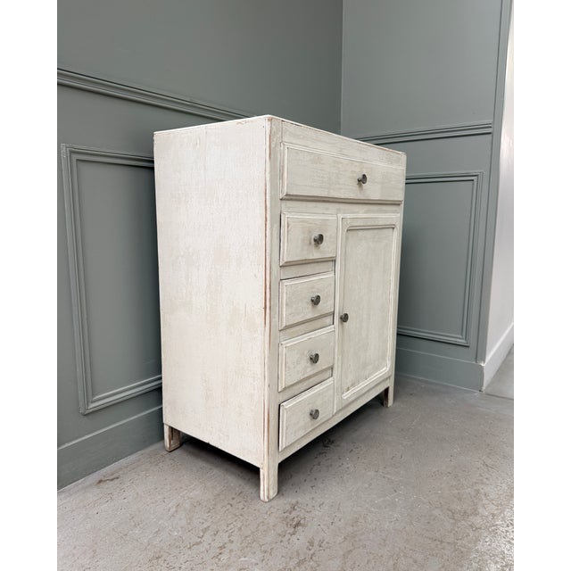 Vintage Patinated Parisian Buffet, 1940s For Sale - Image 4 of 16