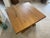 1960s Antique Solid Wood Farmhouse Table For Sale - Image 5 of 15